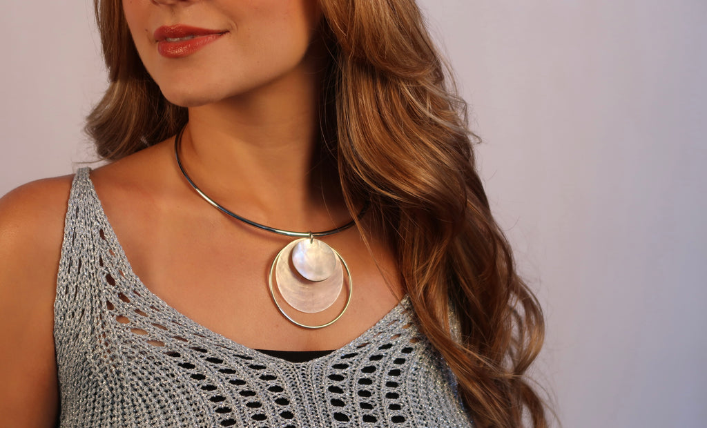 Bold Coastal Loop Necklace