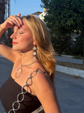 Fallen Feather Earrings - Silver