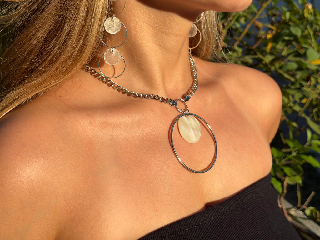 Circle of Pearl Necklace