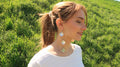 Triple Trouble Earrings - Silver
