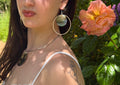Tide Hoop Earrings - Silver