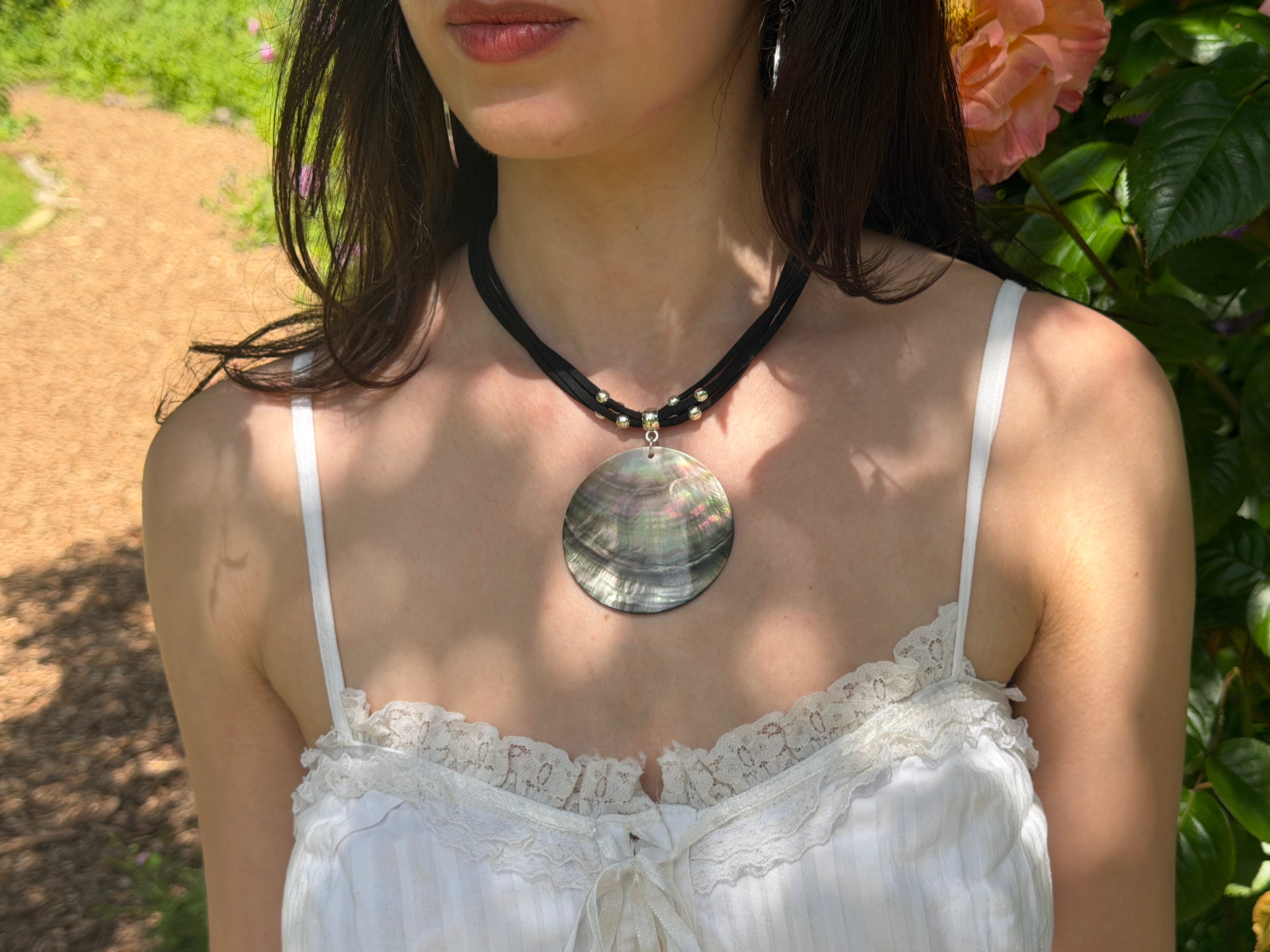 Suède Soul Necklace - Black cord