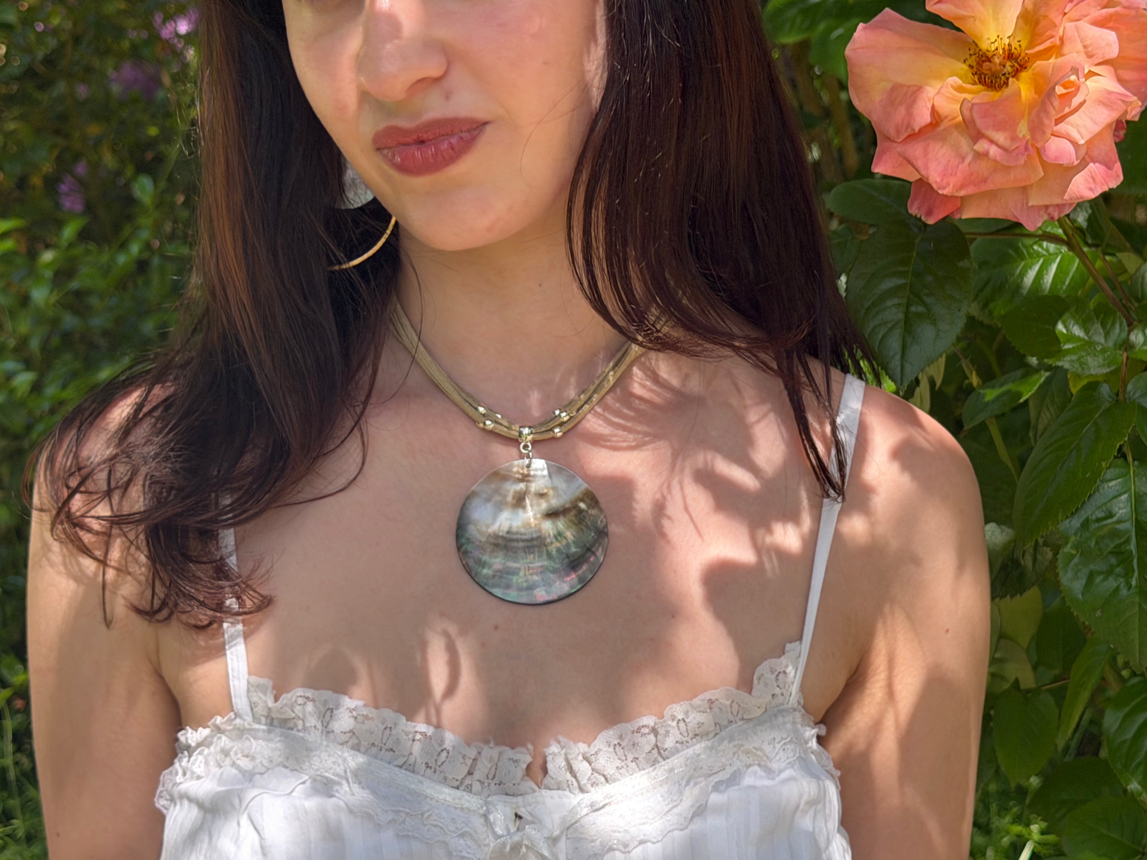 Suède Soul Necklace - Beige cord