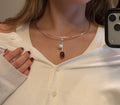 Perla Necklace - Silver