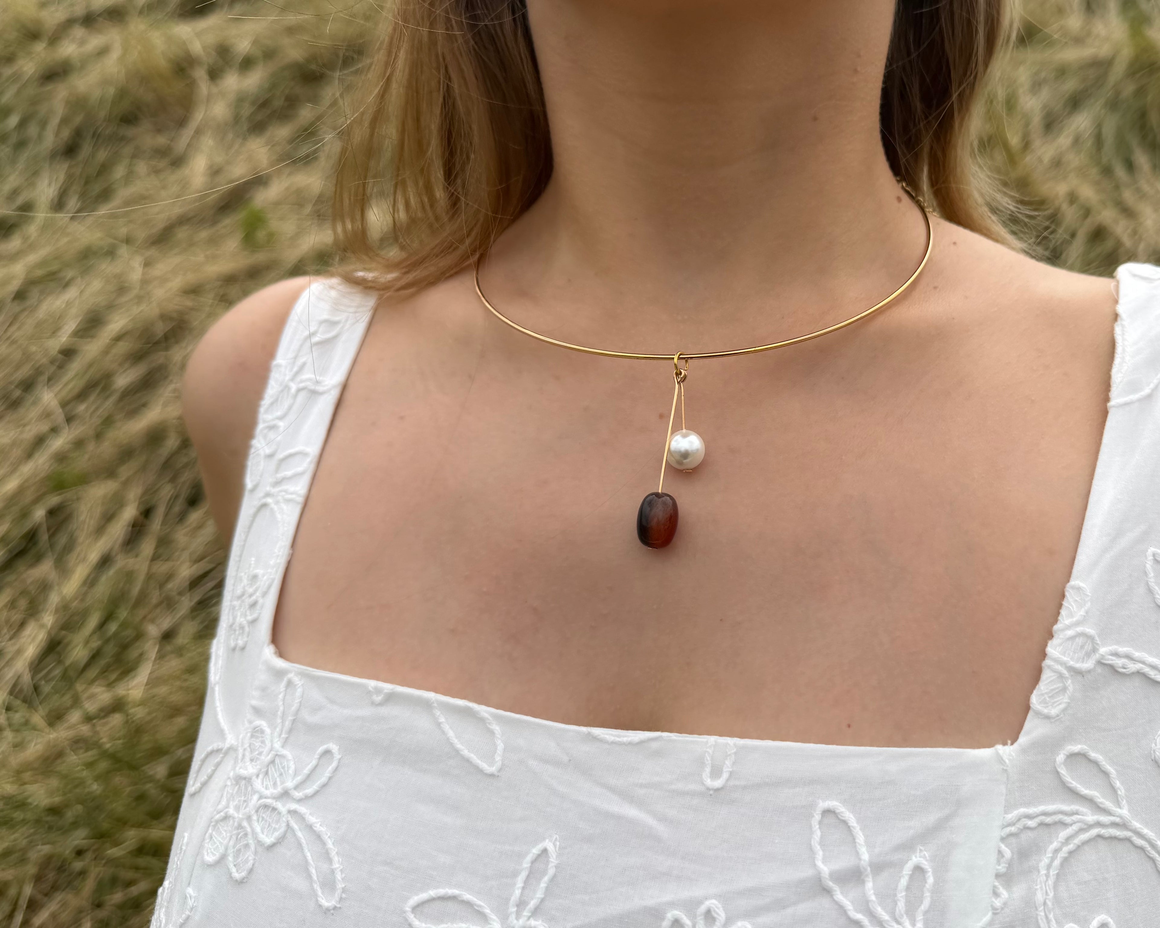 Perla Necklace - Gold