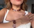 Pearl Bead Bracelet - Earth Brown