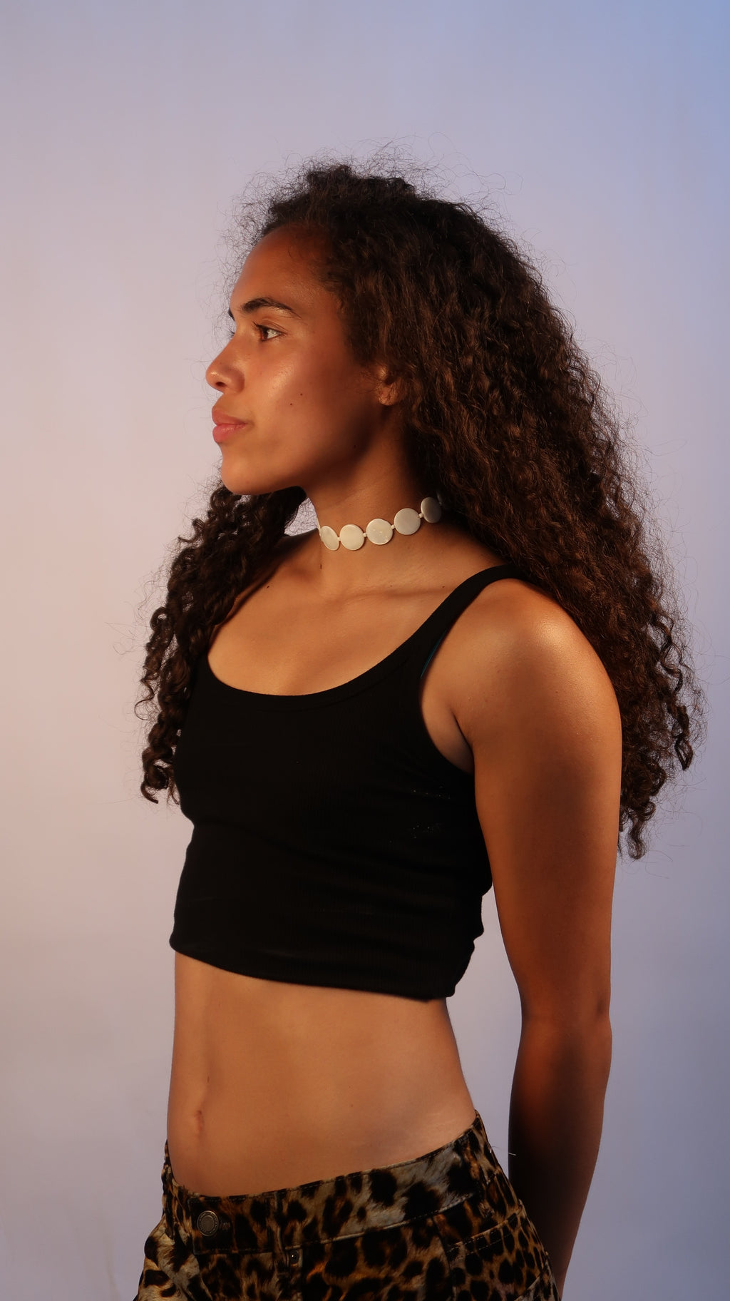 Pearl Bead Necklace - White/Cream