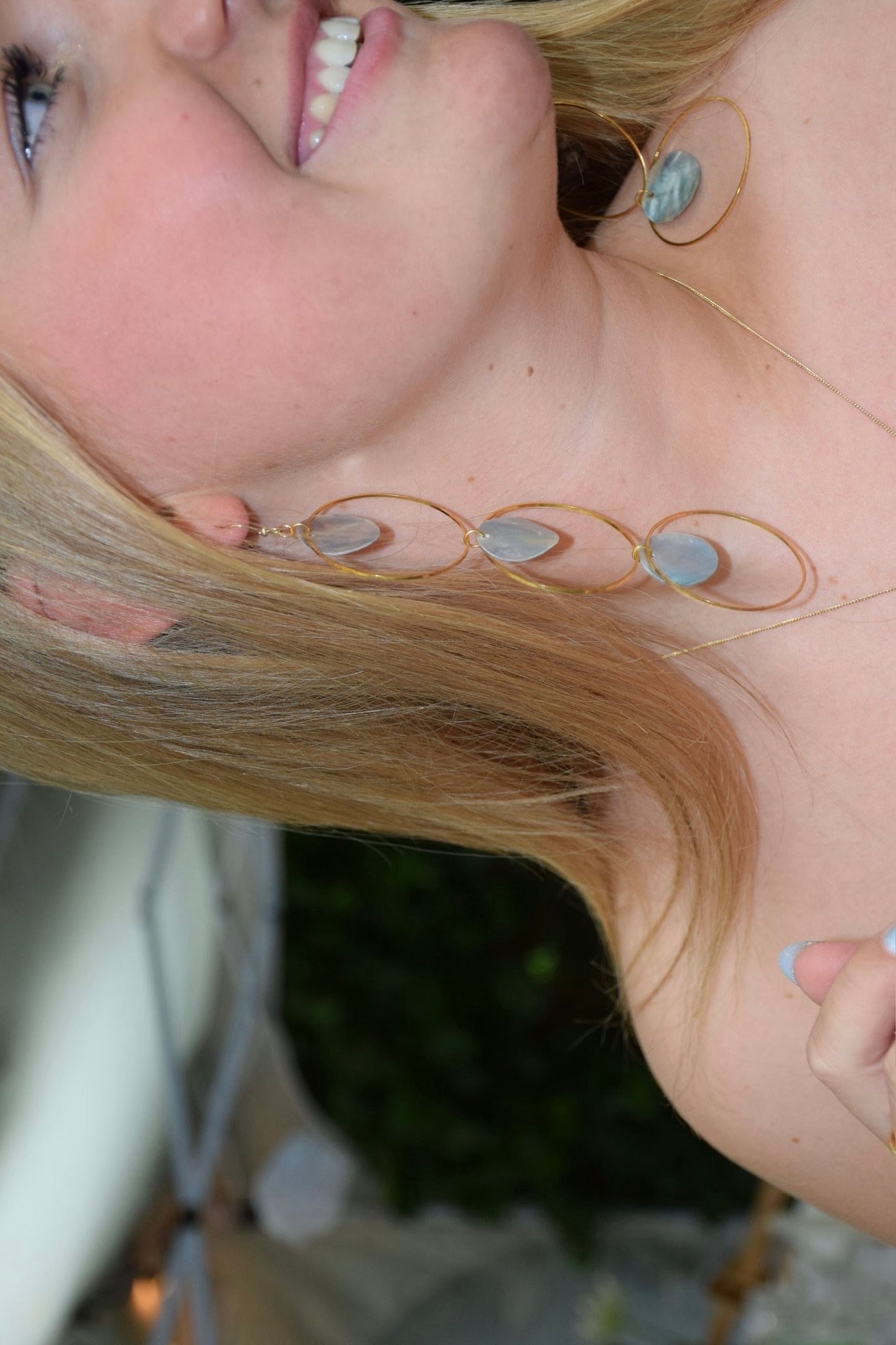 Triple Trouble Earrings - Gold
